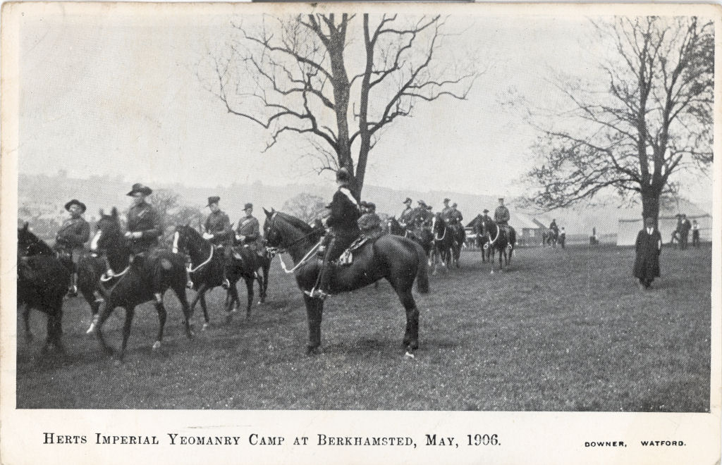 Military Training Camp, Berkhamsted, 1906 (Hertfordshire Genealogy)